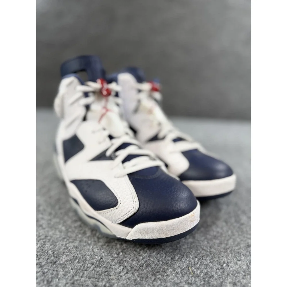 Nike Air Jordan 6 Retro Midnight Navy Shoes Mens‎ 9.5 Sneakers CT8529-164